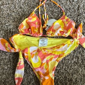 Emilio Pucci 2 piece bathing suit